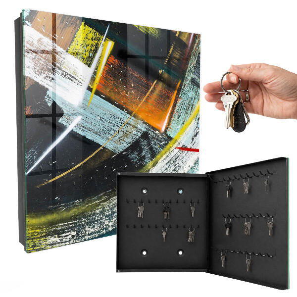 Key box A whirlwind of colors