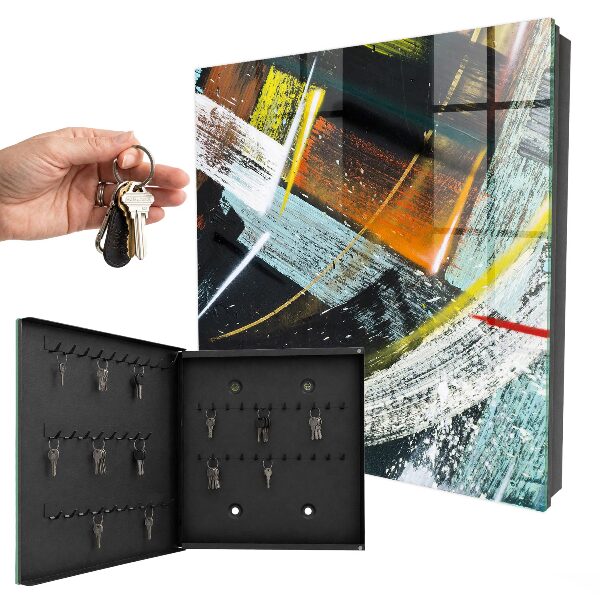 Key box A whirlwind of colors