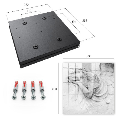 Key storage box Angelic relief