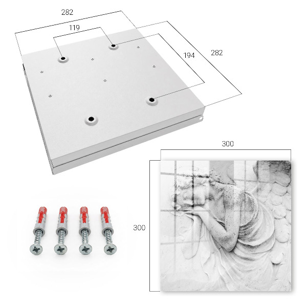 Key storage box Angelic relief