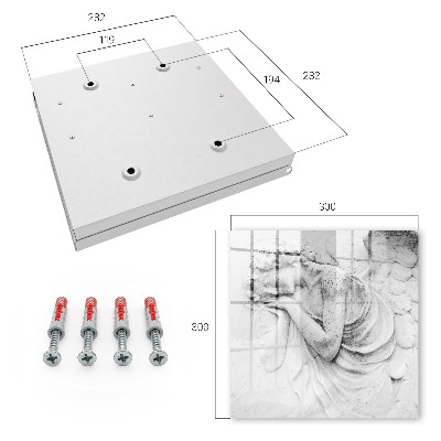 Key storage box Angelic relief