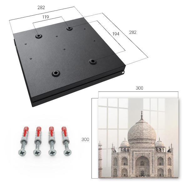 Key cabinet for wall Majestic building