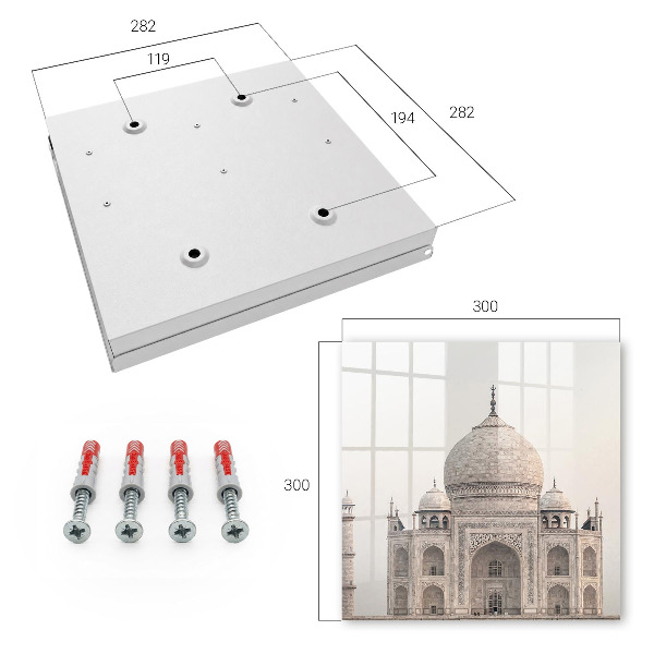 Key cabinet for wall Majestic building