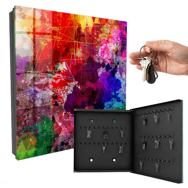 Key cabinet for wall Color expression