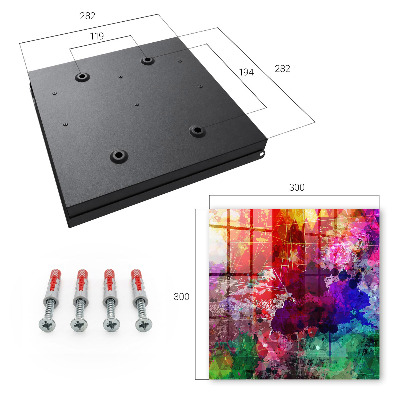 Key cabinet for wall Color expression