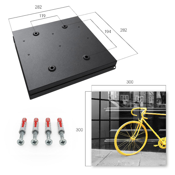 Key box Yellow bike