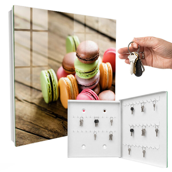 Key storage box Colorful sweets