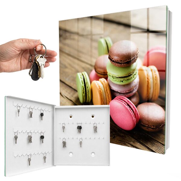 Key storage box Colorful sweets