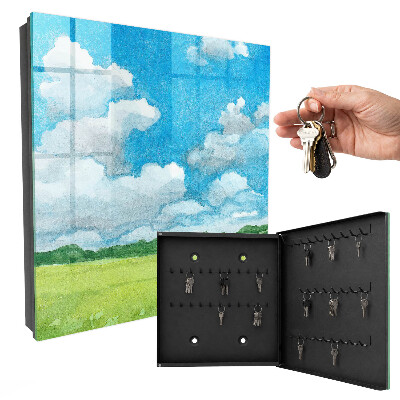 Key box Summer landscape