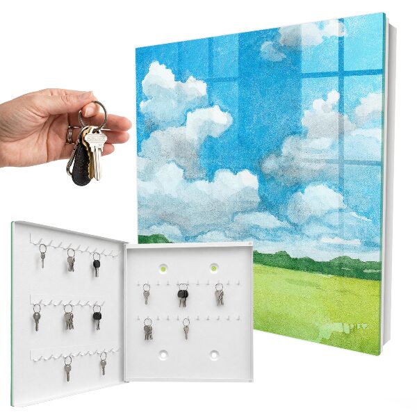 Key box Summer landscape