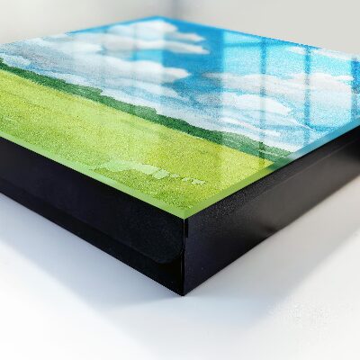 Key box Summer landscape