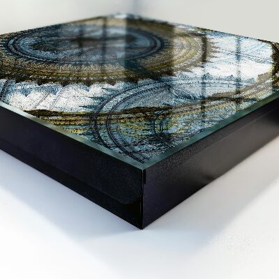Key storage box Geometric mandala
