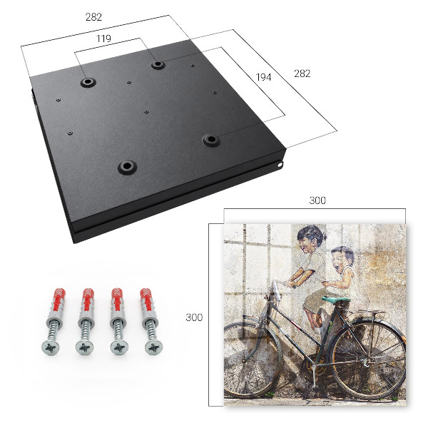 Key cabinet for wall Children and bicycle