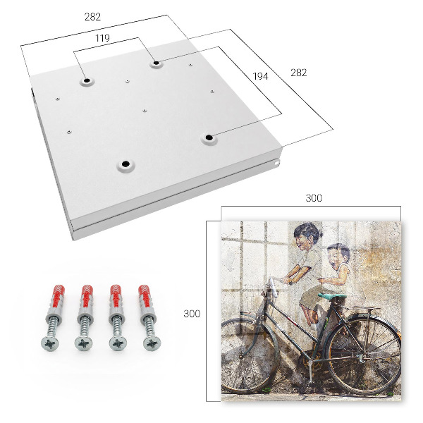 Key cabinet for wall Children and bicycle