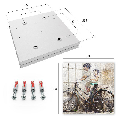 Key cabinet for wall Children and bicycle