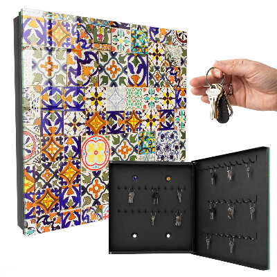 Key box Colorful tiles