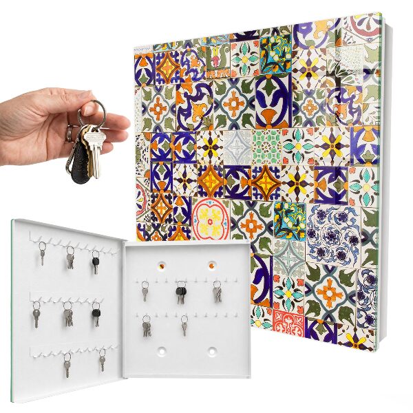 Key box Colorful tiles