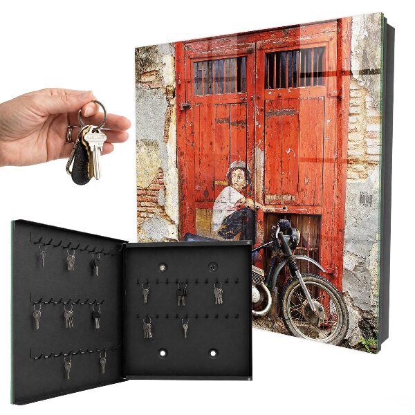 Key storage box Street art