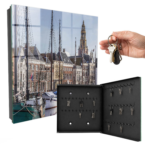 Key storage box Sails on the water