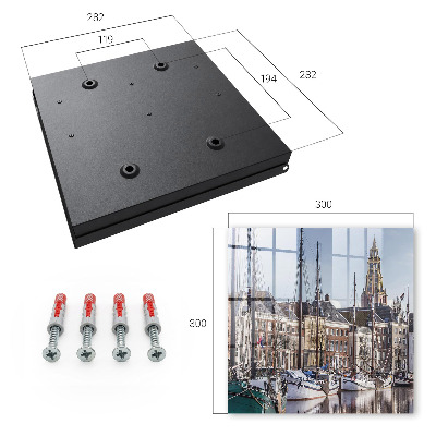 Key storage box Sails on the water