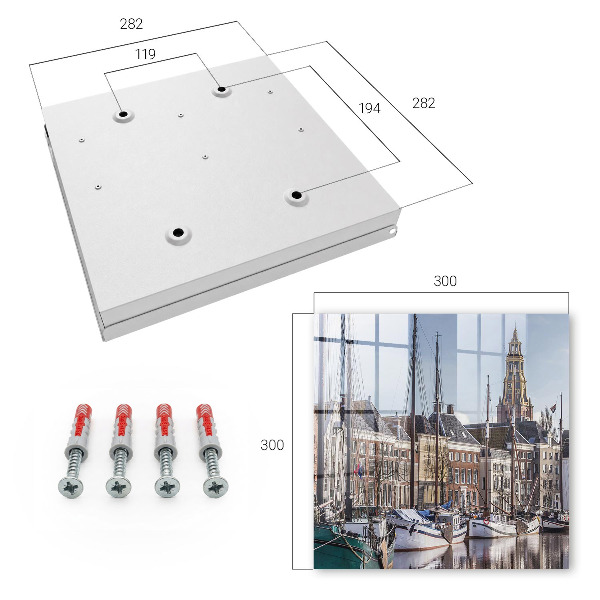 Key storage box Sails on the water