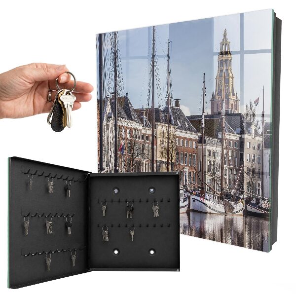 Key storage box Sails on the water