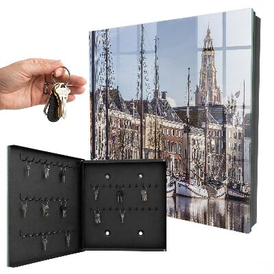Key storage box Sails on the water