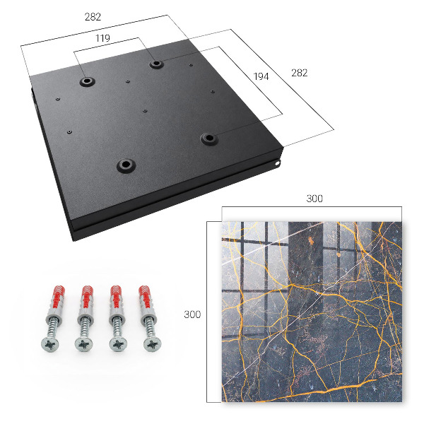 Key box Decorative lines