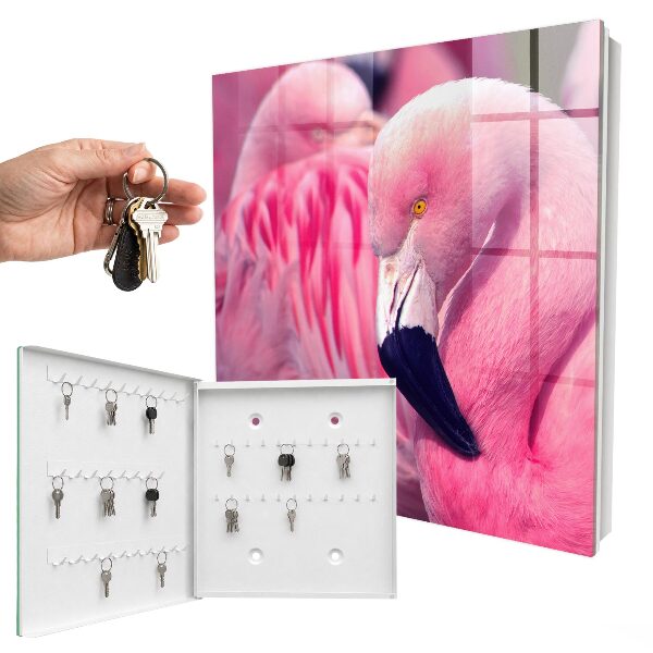 Key storage box Pink beauty