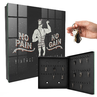 Key storage box Retro Strongman