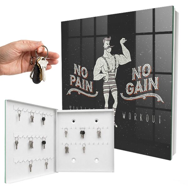 Key storage box Retro Strongman
