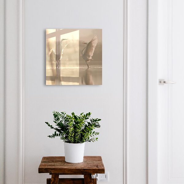 Key cabinet for wall Bird Dance