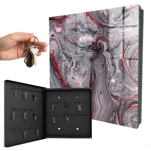 Key cabinet for wall Expressive abstraction