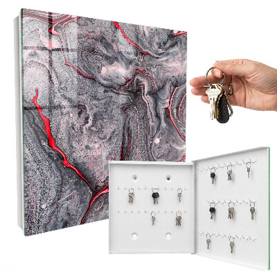 Key cabinet for wall Expressive abstraction