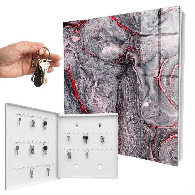 Key cabinet for wall Expressive abstraction