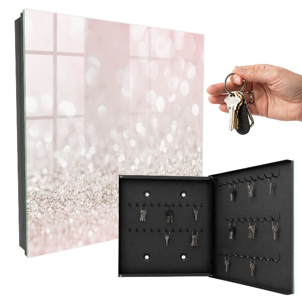 Key cabinet for wall Romantic bokeh effect