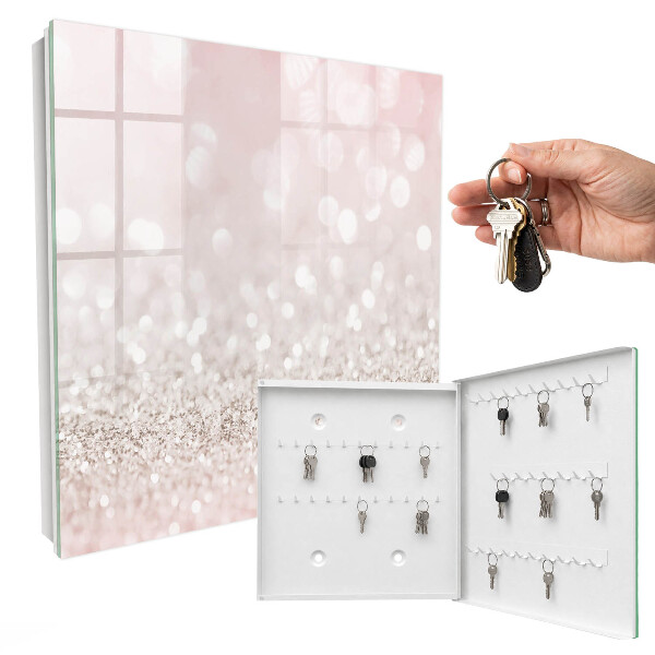 Key cabinet for wall Romantic bokeh effect