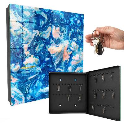 Key box Colorful swirls