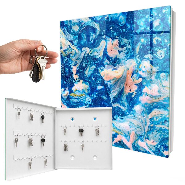 Key box Colorful swirls