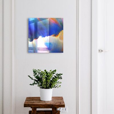 Key cabinet for wall An explosion of colors