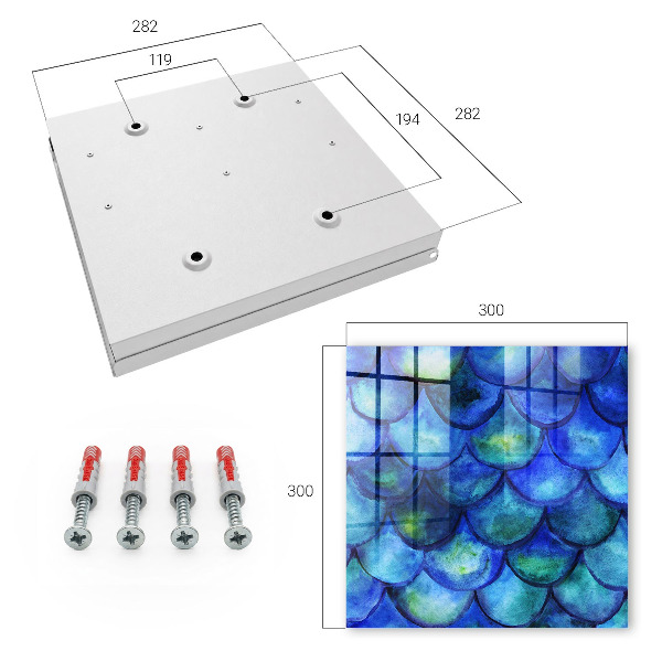 Key box Blue scales