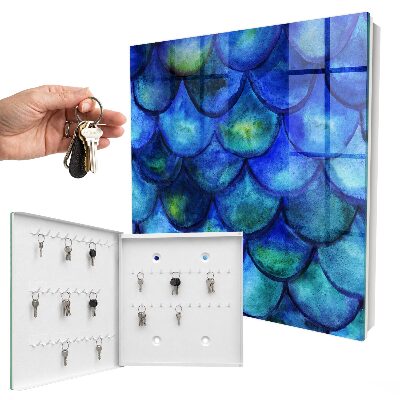 Key box Blue scales