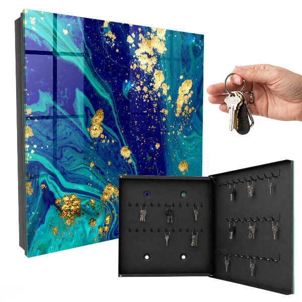 Key storage box Abstraction of colors