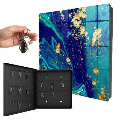 Key storage box Abstraction of colors