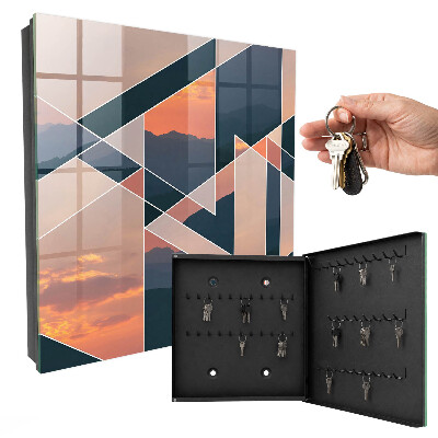 Key cabinet for wall Western Mountains