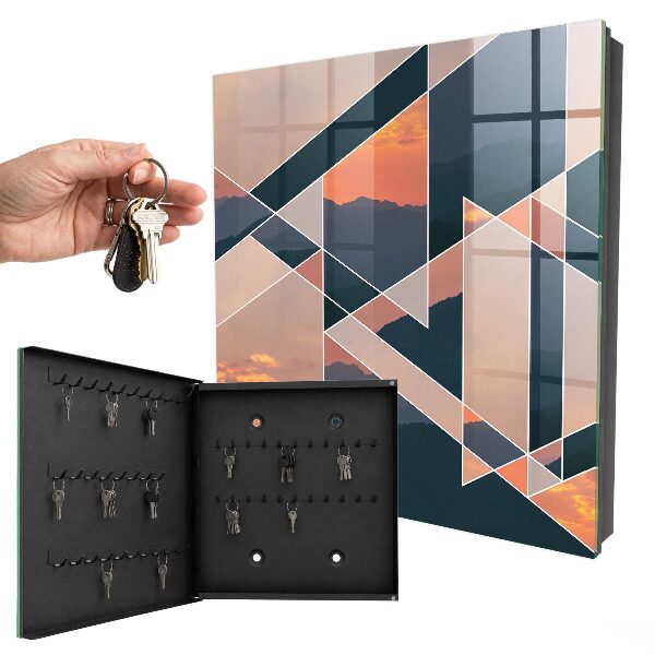 Key cabinet for wall Western Mountains