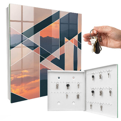 Key cabinet for wall Western Mountains