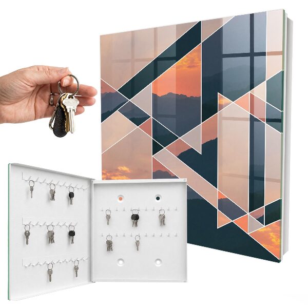 Key cabinet for wall Western Mountains