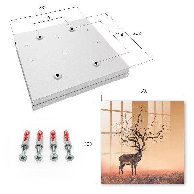 Key box Magic deer