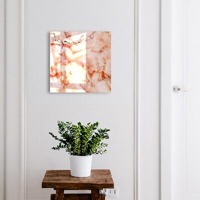 Key cabinet for wall Marbled pattern